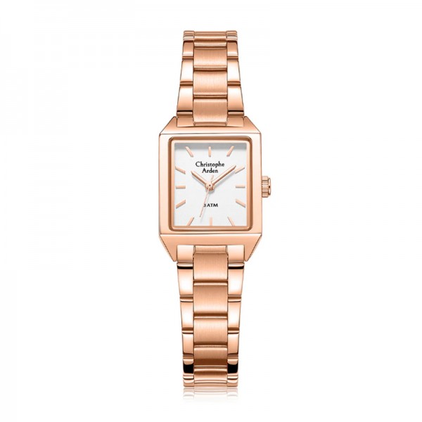 Christophe Arden CA 1004 Rosegold White Lady Steel LHBRGSL